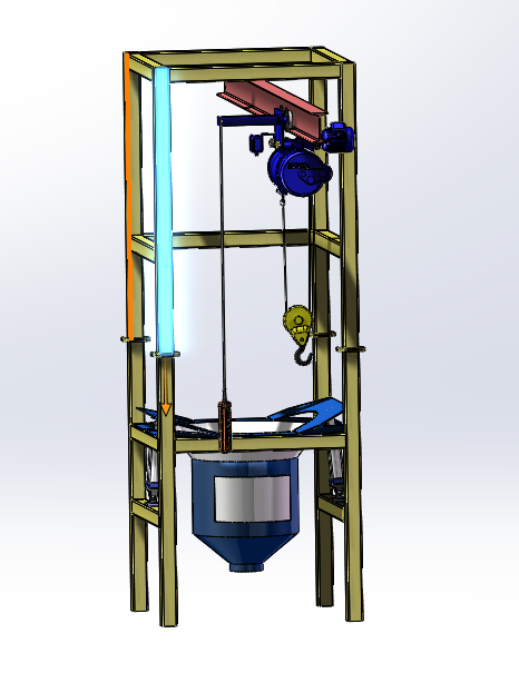 YGC-A-2T噸袋拆包機